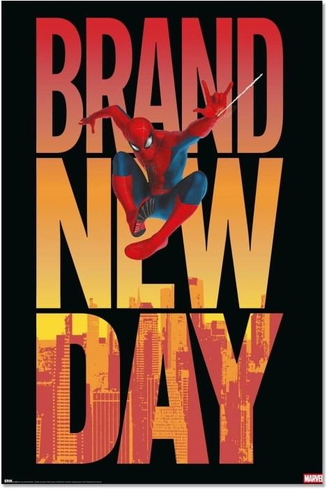 poster marvel - spiderman brand new day 61x91,5 cm