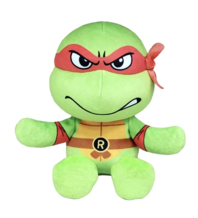 peluche floppy 20cm - teenage mutant ninja turtles - raffaello