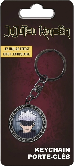 jujutsu kaisen - gojo - portachiavi lenticolare
