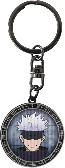 jujutsu kaisen - gojo - portachiavi lenticolare