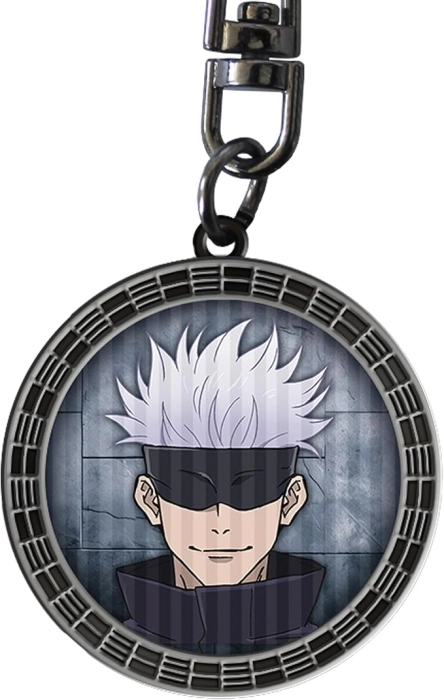 jujutsu kaisen - gojo - portachiavi lenticolare