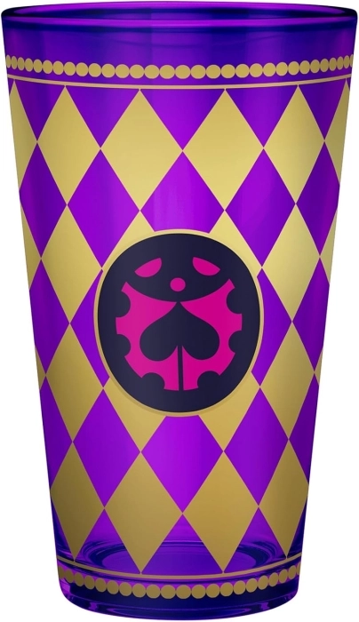 jojo's bizarre avventure - golden wind - premium large glass 400ml