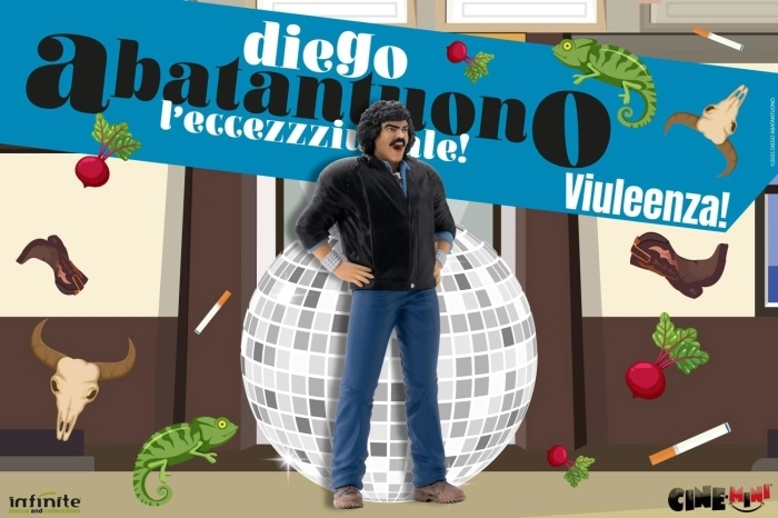 diego abatantuono - viuleenza! - mini figure 10cm