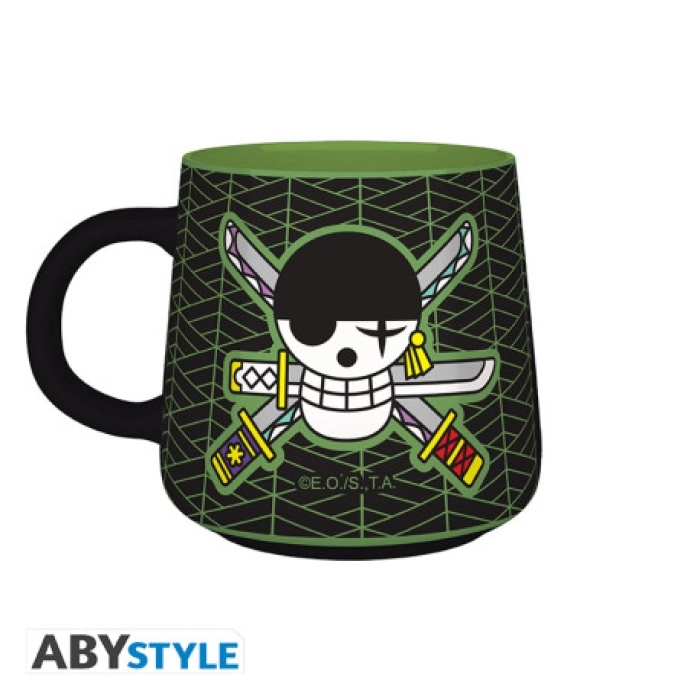 one piece: zoro - breakfast set mug + bowl