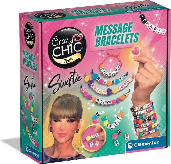 crazy chic - swiftie - message bracelets