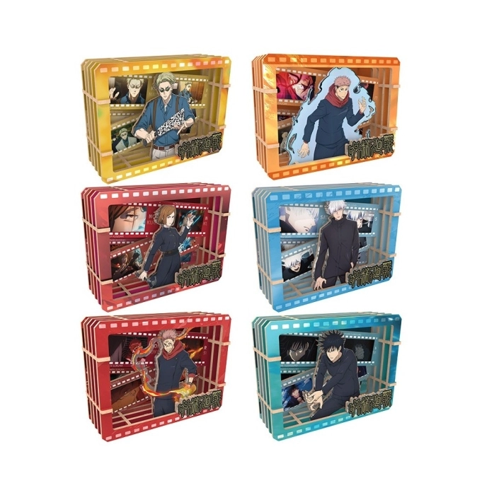 jujutsu kaisen - quadretto in legno 3d - un personaggio a sorpesa