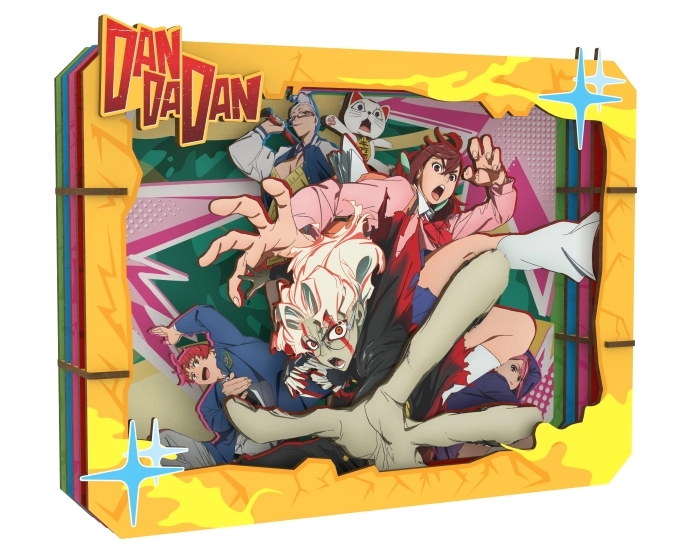 dan da dan - quadretto in legno 3d