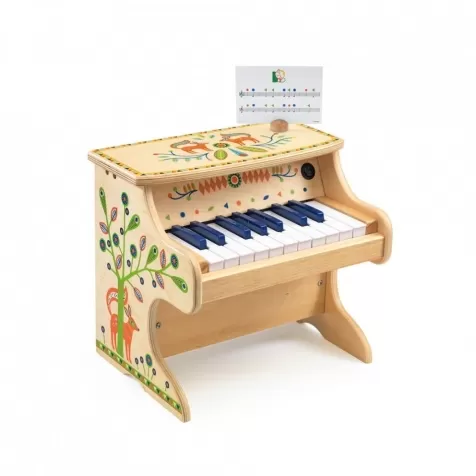 animambo - piano elettrico 18 tasti in legno