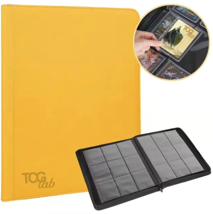 album per toploader a 9 tasche (252 toploader) - yellow