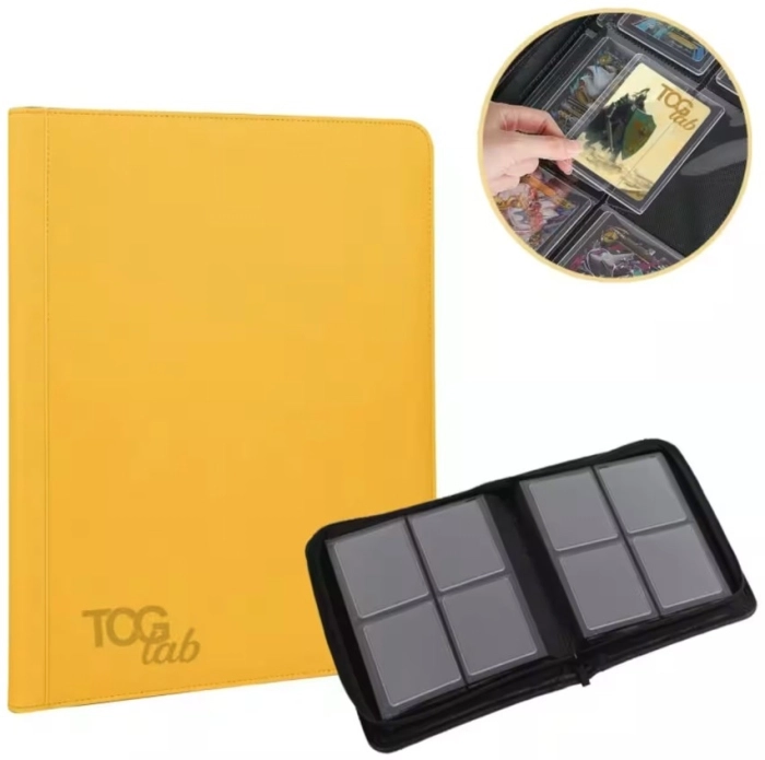 album per toploader a 4 tasche (112 toploader) - yellow