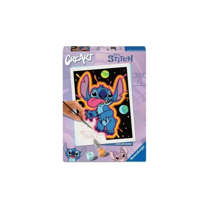 creart - stitch perso nello spazio