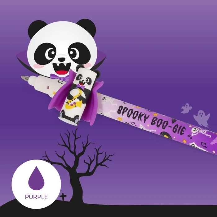 spooky party - penna gel cancellabile panda - un modello a sorpresa