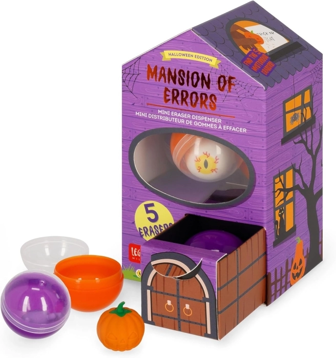 mini distributore di gomme da cancellare - mansion of errors