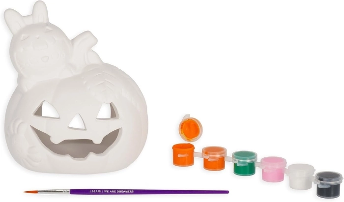 kit decorazione portacandela di halloween - paint your halloween
