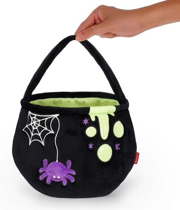 borsa per dolcetto o scherzetto - trick or treat - cauldron
