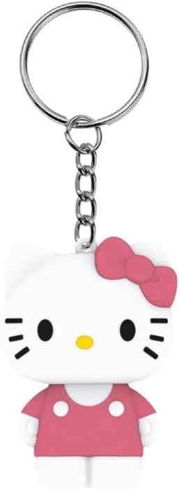 flashies 3d - portachiavi con luce - hello kitty