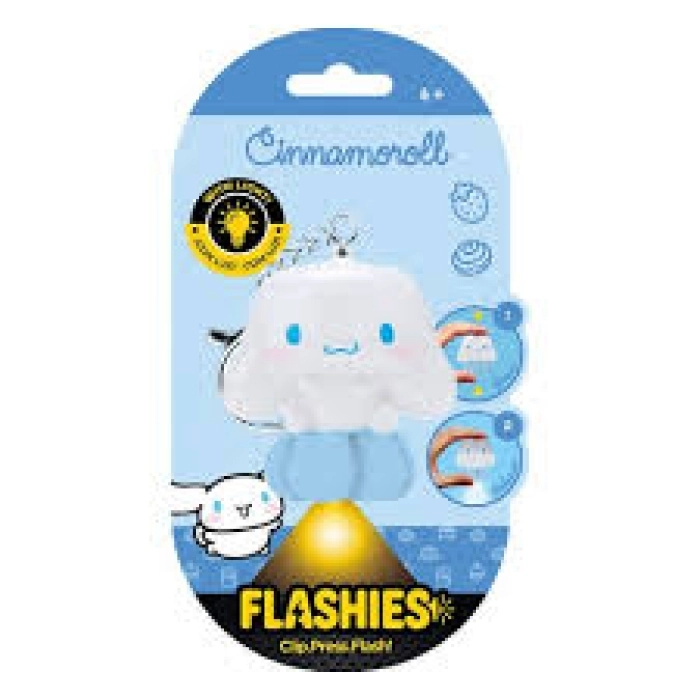 flashies 3d - portachiavi con luce - cinnamonroll
