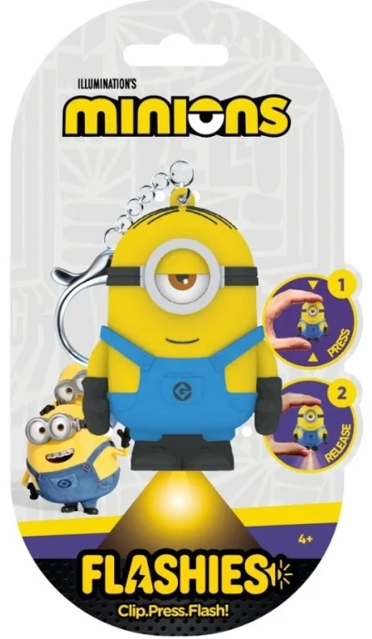 flashies 3d - portachiavi con luce - minions