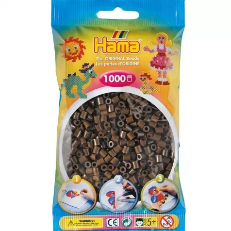 hama busta 1000 pezzi midi - marrone