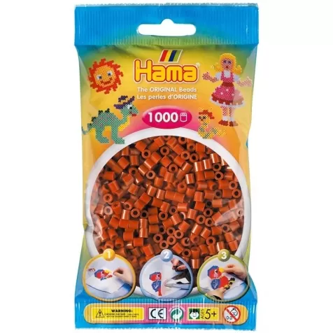 hama busta 1000 pezzi midi - marrone terra siena