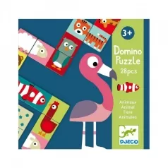 domino puzzle animali