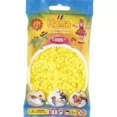 hama busta 1000 pezzi midi - giallo pastello
