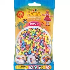 hama busta 1000 pezzi midi misto pastello