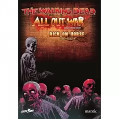the walking dead gioco di miniature - rick a cavallo