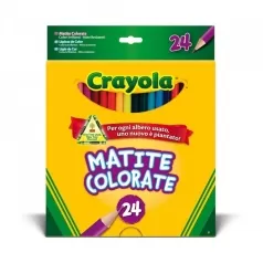 24 matite colorate