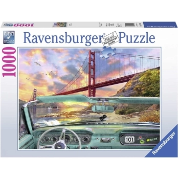 golden gate - puzzle 1000 pezzi