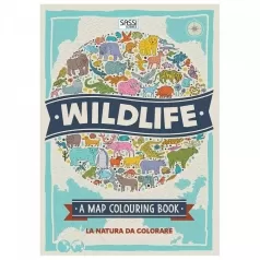 wildlife colouring book