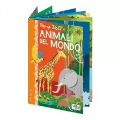 pop up 360 - animali del mondo