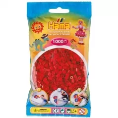 hama busta 1000 pezzi midi - rosso scuro