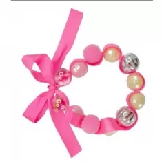 pink happy thoughts armband