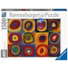 kandinsky: studio sul colore - puzzle 1500 pezzi