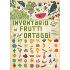 inventario illustrato dei frutti e degli ortaggi