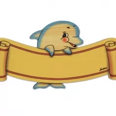 targa piccola delfino
