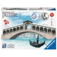 ponte di rialto - puzzle 3d 216 pezzi