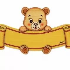 targa piccola orso
