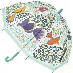 ombrello - fiori e uccellini