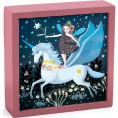 unicorno e fatina - luce notturna