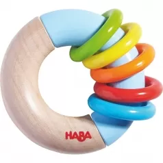 clutching toy ring around