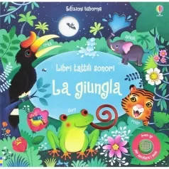 la giungla - libri tattili sonori