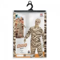 costume mummia 158cm - casacca pantaloni e maschera