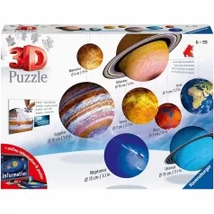 il sistema planetario - puzzle 3d 522 pezzi