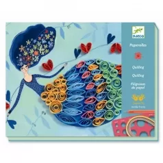 decorare con la carta - look a spirale