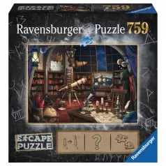 Ravensburger Escape Puzzle - Il Laboratorio Dell'Alchimista - 368 Pezzi, 70x50cm