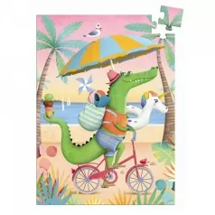 croco beach - mini puzzle 60 pezzi