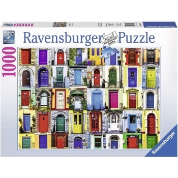 porte dal mondo - puzzle 1000 pezzi