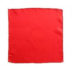 foulard 20x20 cm - rosso